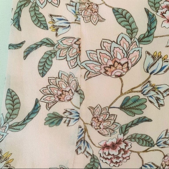 For Love & Lemons Aurora Cold-Shoulder Dress in Pink Floral - Picture 4 of 12